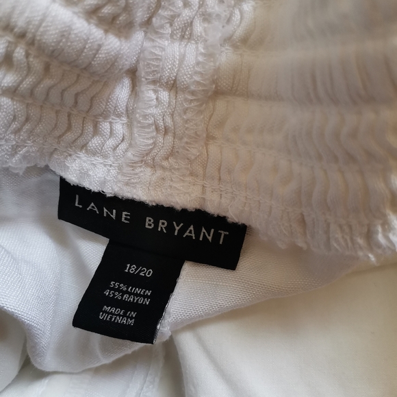 Lane Bryant Pants Women Size 18/20 White Pant - Picture 5 of 5